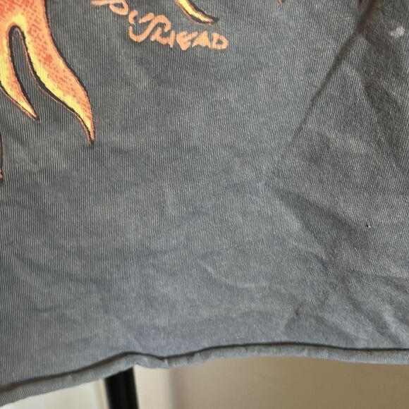 H&M Divided Metallica Graphic Gray Distressed Shirt - Picture 8 of 11